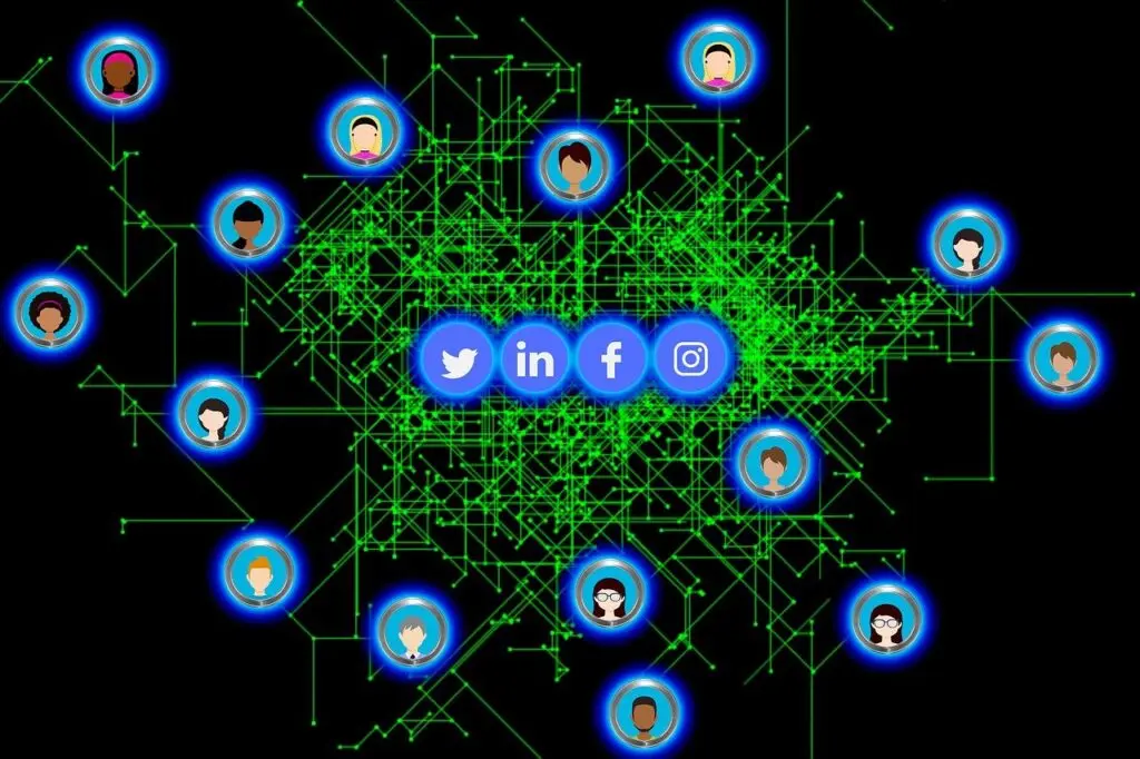 networking using social media image created by best digital marketing strategist in kannur
